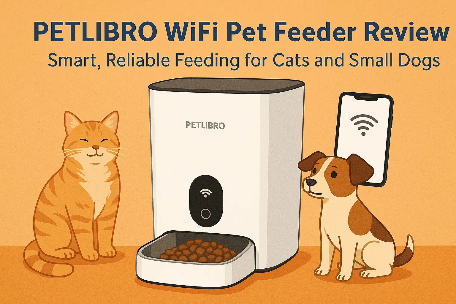 PETLIBRO WiFi Pet Feeder Review: Smart, Reliable Feeding for Cats and Small Dogs