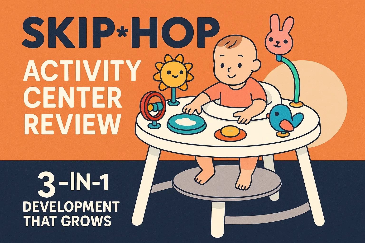 Skip Hop Explore & More Activity Center Review: 3-in-1 Development That Grows With Your Baby