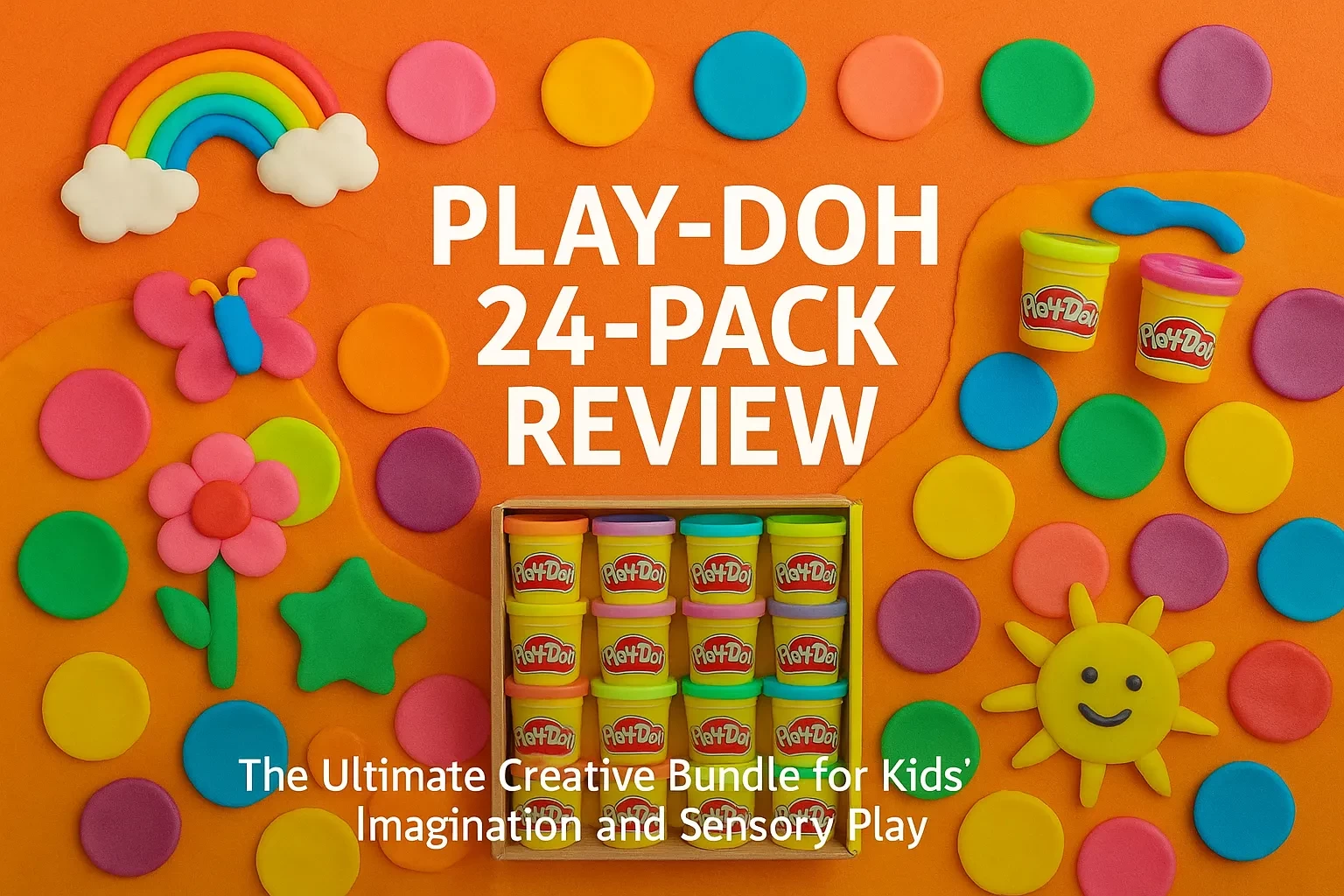Play-Doh 24-Pack Review: The Ultimate Creative Bundle for Kids’ Imagination and Sensory Play