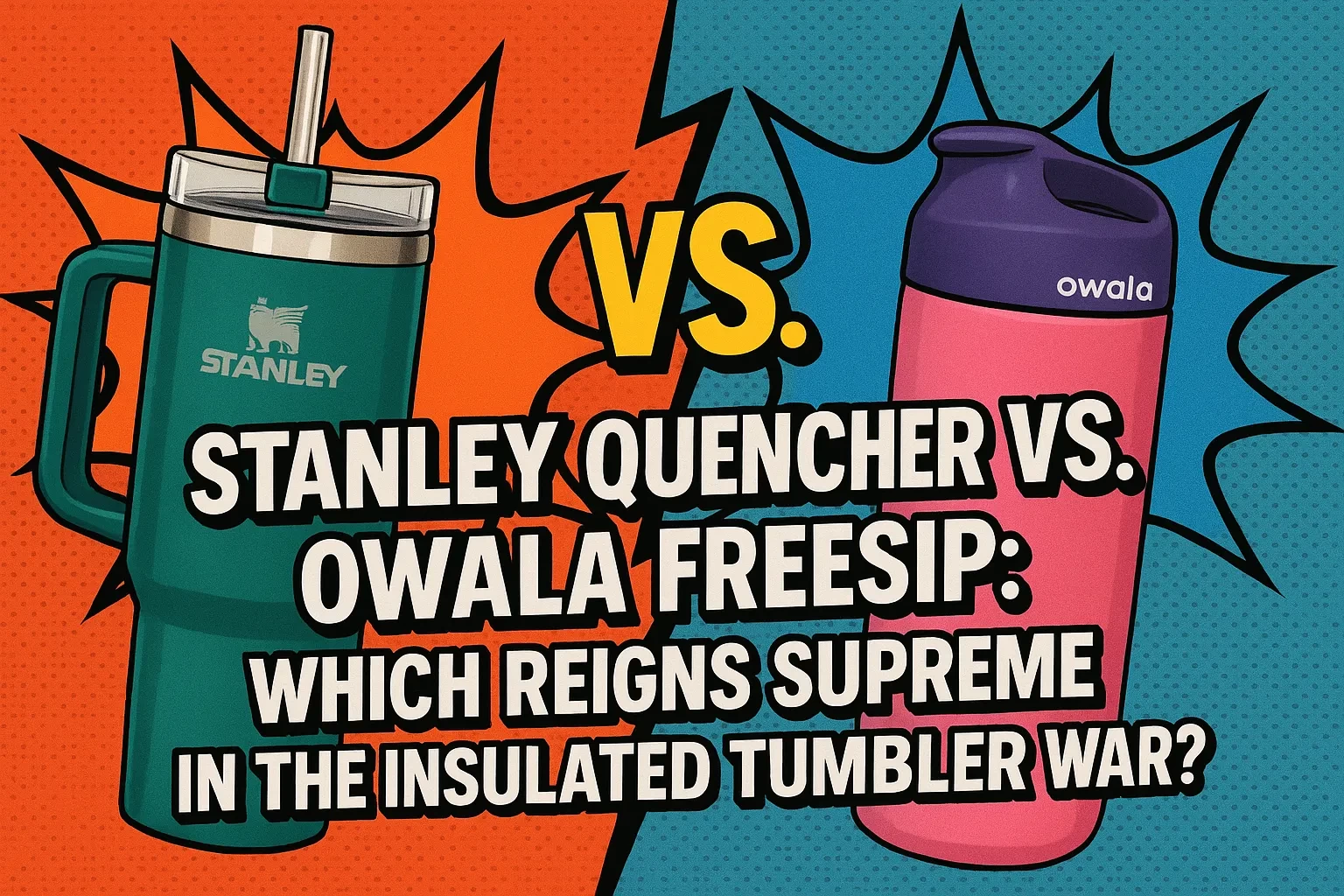 Stanley Quencher vs. Owala FreeSip: Which Reigns Supreme in the Insulated Tumbler War?
