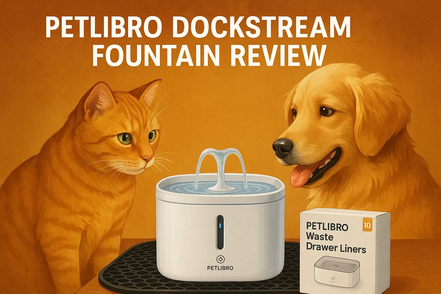 PETLIBRO Dockstream Fountain Review: Smart Hydration for Healthier Cats and Dogs
